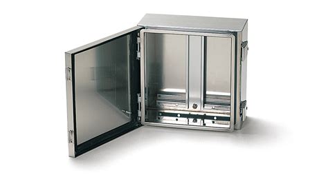 metal din enclosure|enclosure with din rail inside.